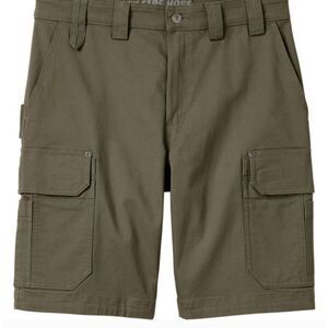 Duluth Men's Fire Hose 10" Cargo Chore Shorts 40 Workwear Utility Rugged Canvas